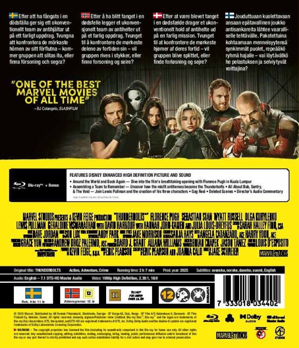 THUNDERBOLTS - Blu-ray THUNDERBOLTS - Blu-ray